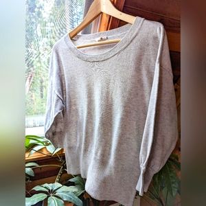 GAP boatneck Merino wool blend sweater